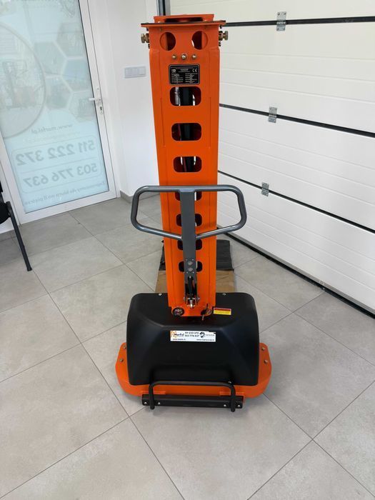 Wózek samozaładowczy elektryczny paleciak masztowy winda 500 kg 130 cm