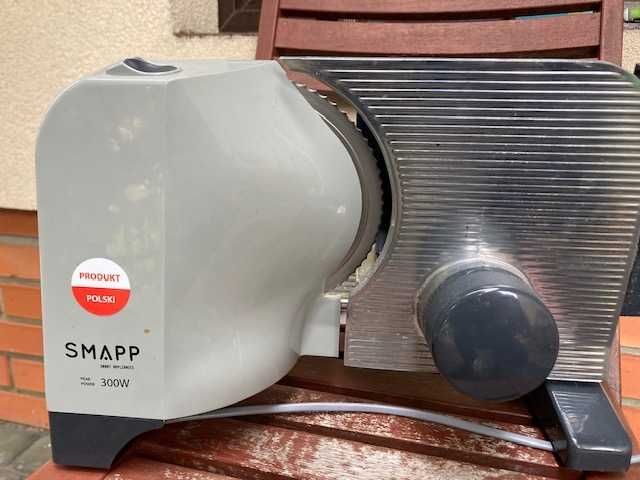 Krajalnica SMAPP  srebrny/szary 300 W