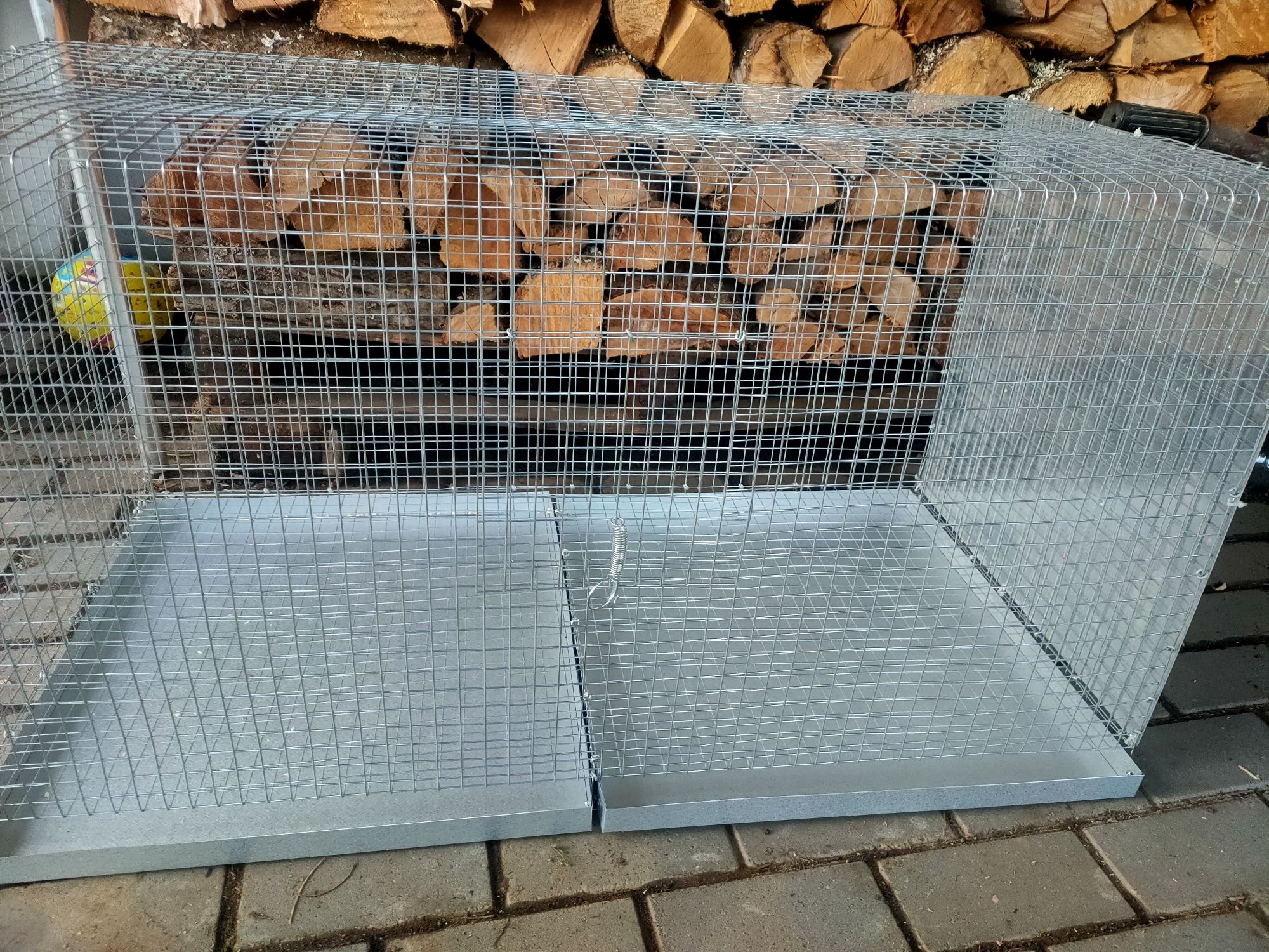 Gaiolas rede galvanizada 100x50x50cm