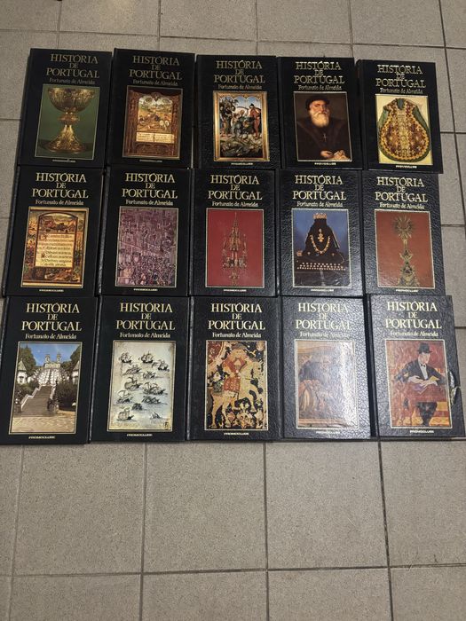 Historia de portugal de fortunato de almeida 15 volumes
