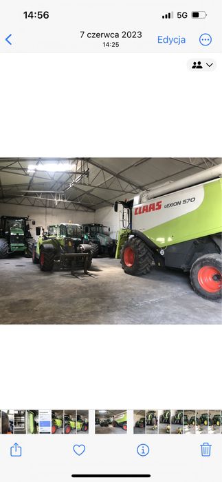 Claas lexion 570  v900