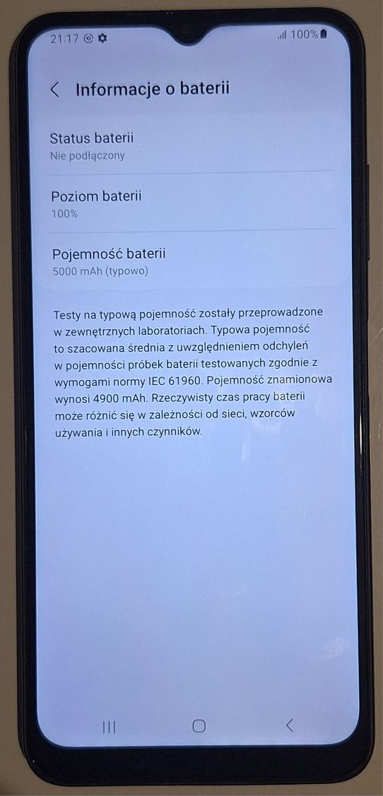 Samsung a22 5g krótko używany