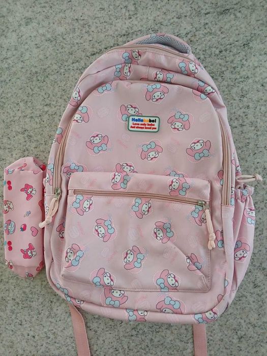 Plecak szkolny różowy My Melody bajka Hello Kitty