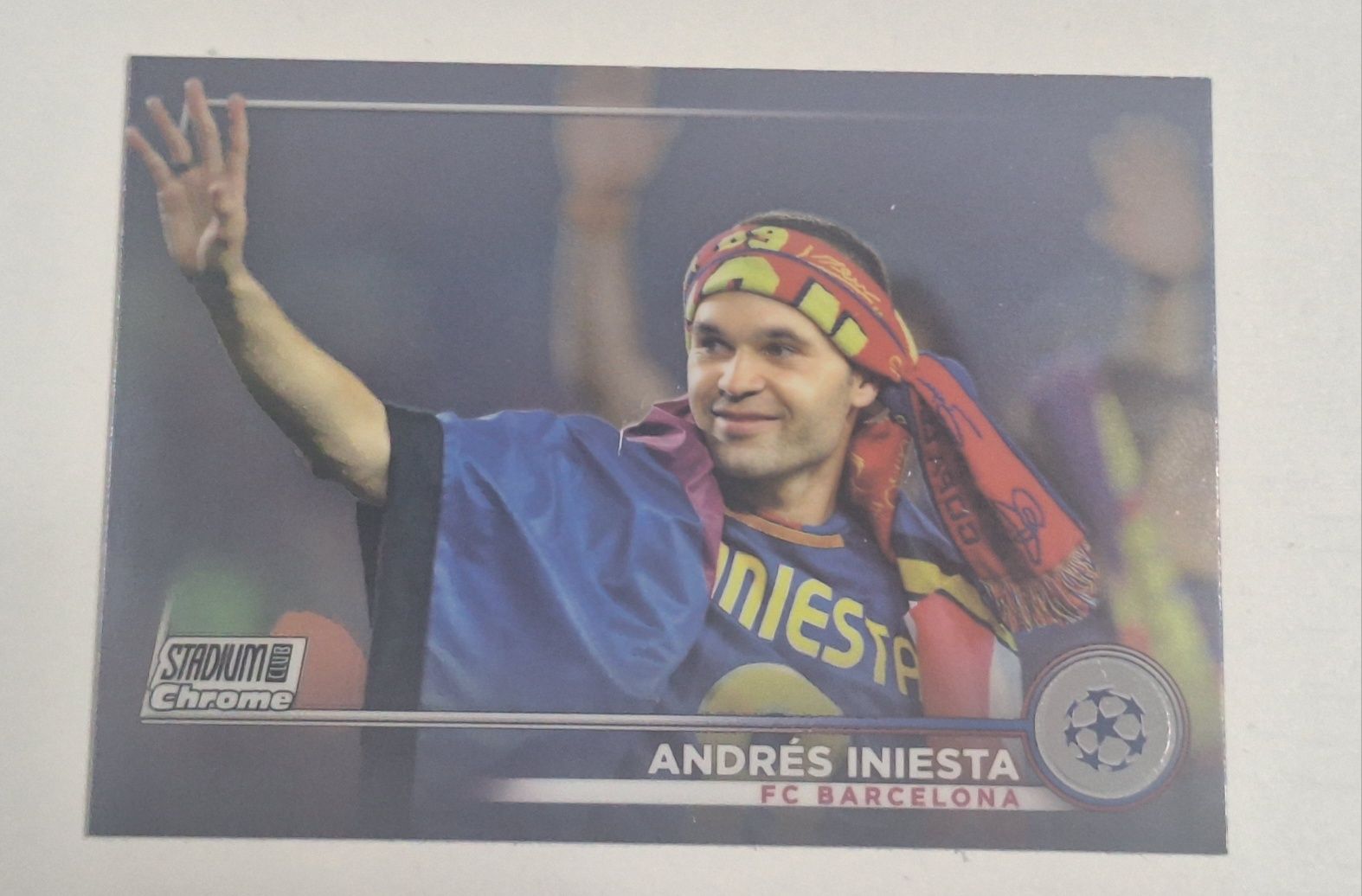 Karty piłkarskie Topps Stadium Chrome Season 2022/23 INIESTA Barcelona