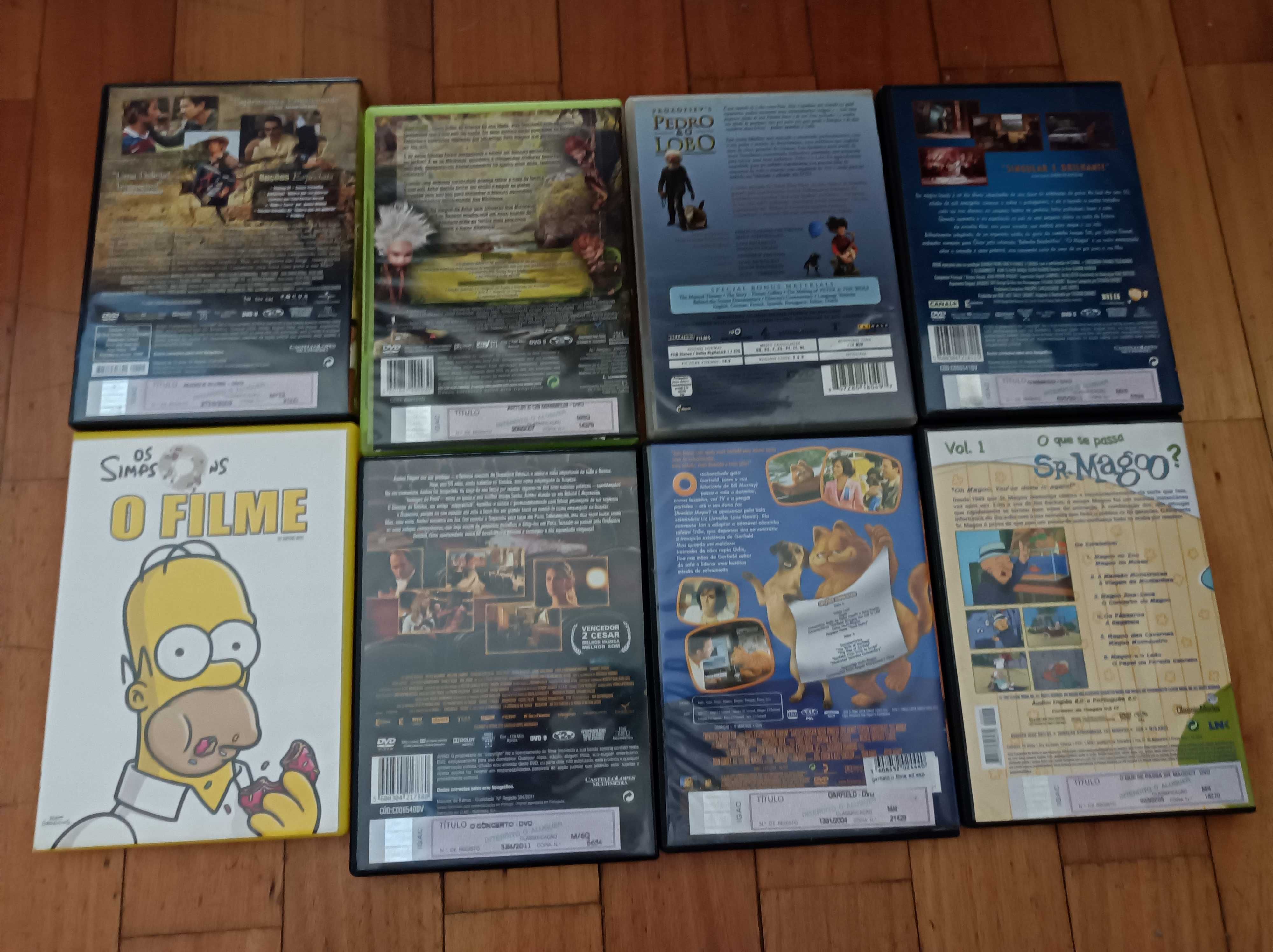 filmes diversos dvd's