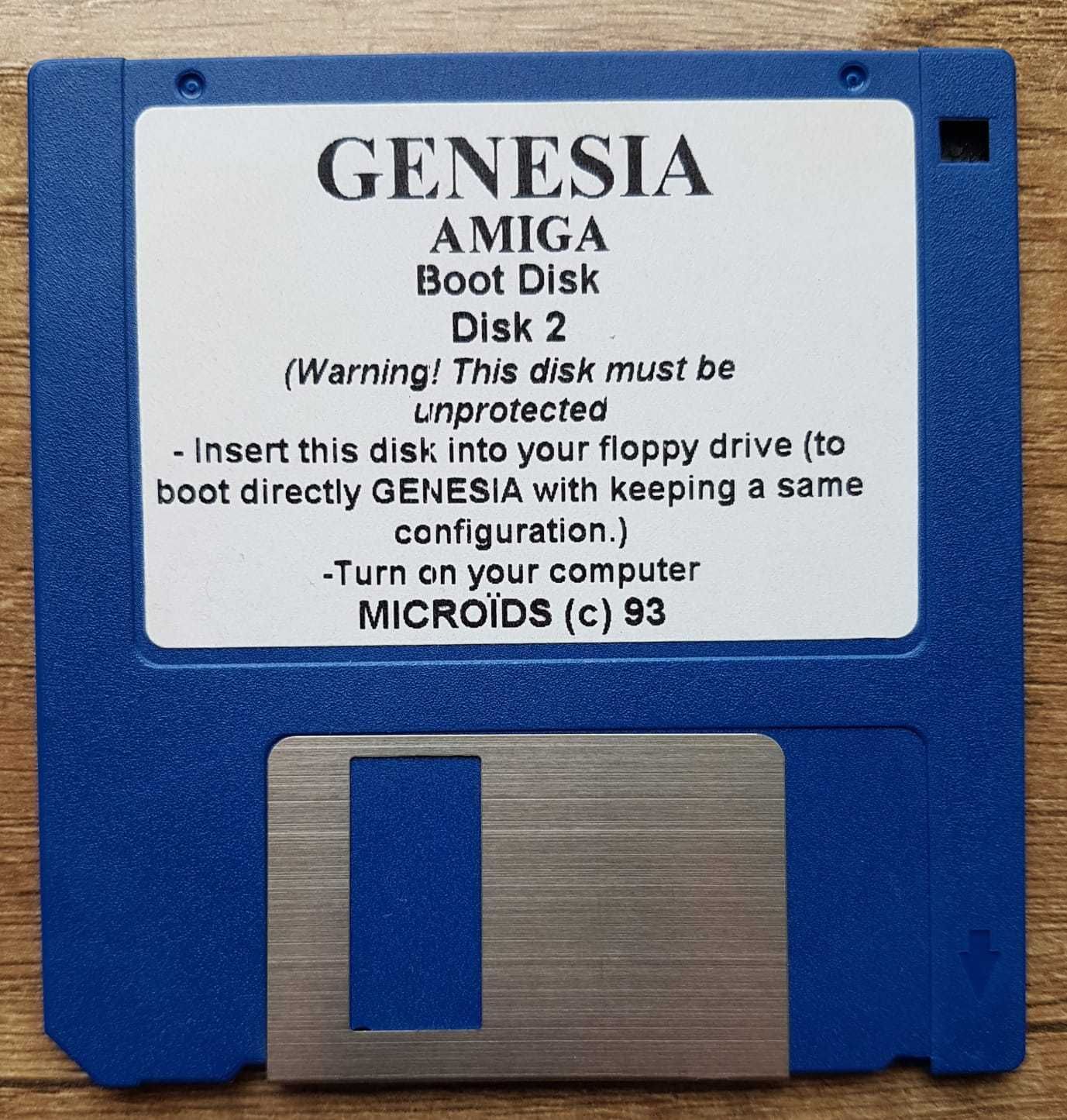Genesia gra Amiga prezent NIE DZIAŁA