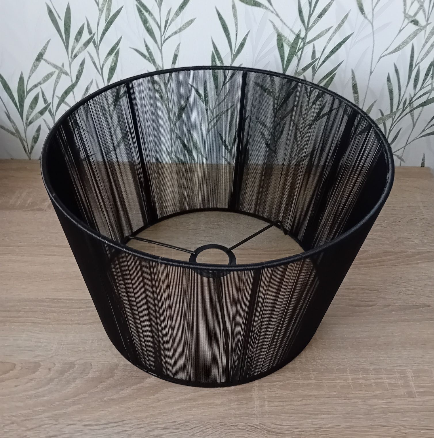 Abażur do lampy wiszącej czarny 35 cm