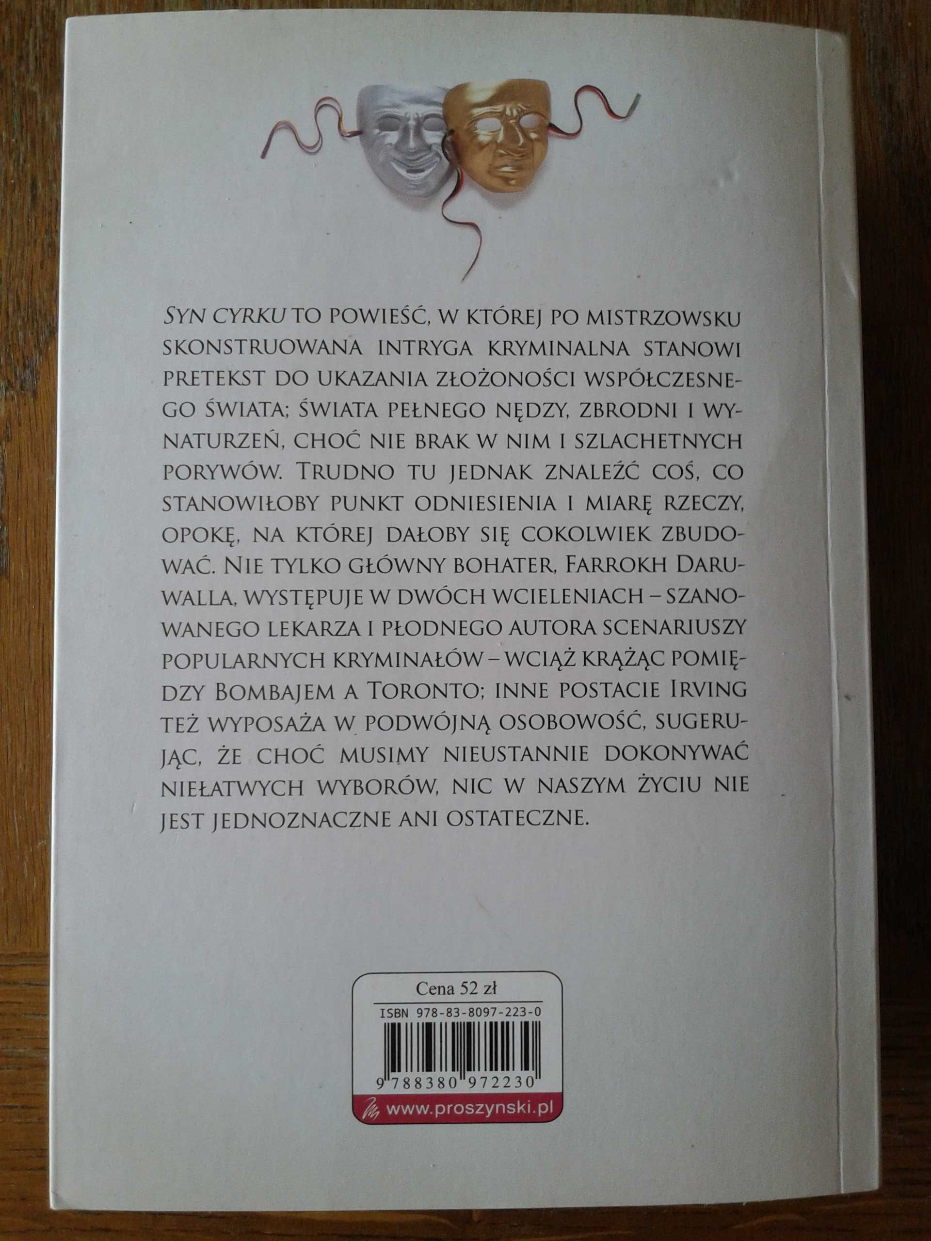 Książka Syn cyrku John Irving