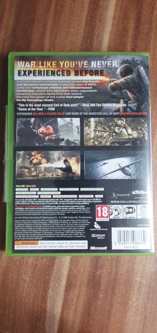 Gry Xbox 360 Call of Duty
