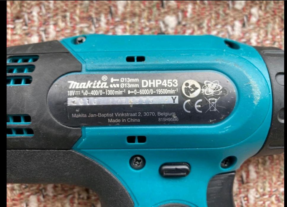 Шуруповерт Makita DDF 453; BHP 453; TD 110 D; HP 333 D. Оригінал.