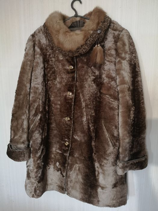 Шуба Мутон Мехковъ 56 розмір СУПЕР СТАН