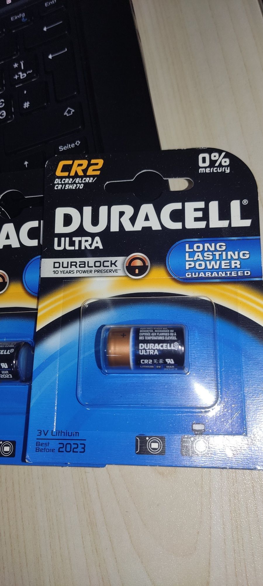 CR2 Duracell Ultra 3V Батарейка