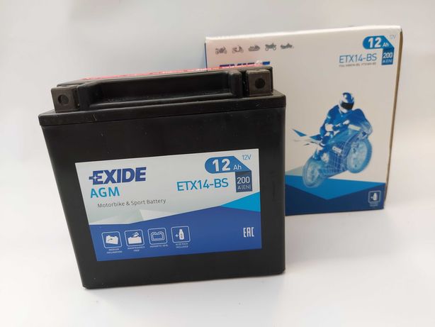 Akumulator Exide ETX12-BS 10Ah 150A