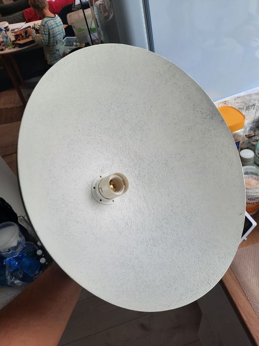 Lampa sufitowa szara 33cm