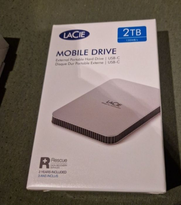Dysk zewnętrzny HDD LaCie Mobile Drive 2TB