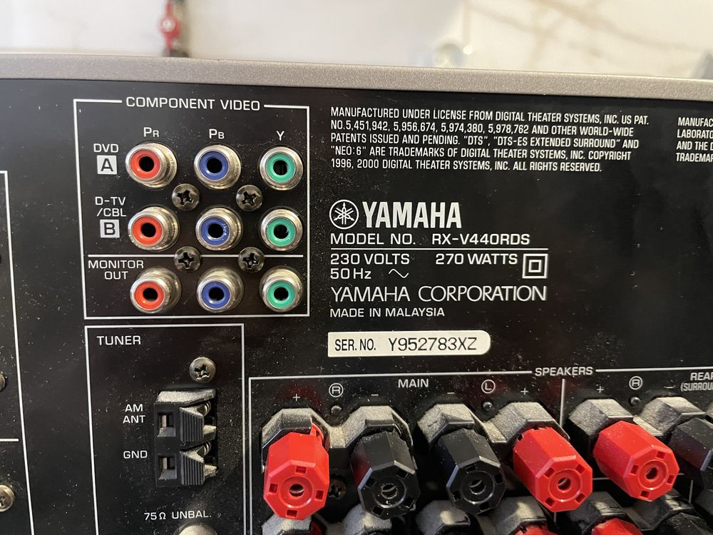 Wzmacniacz yamaha RX-440RDS