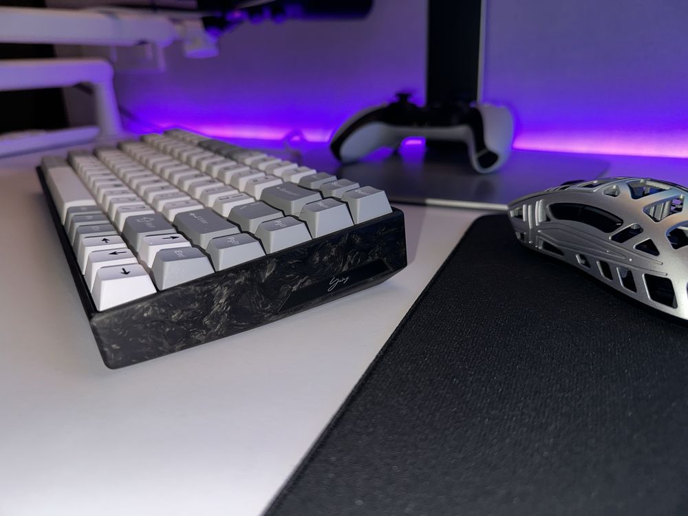Магнитная игровая клавиатура WLMouse Ying75 HE Forged Carbon