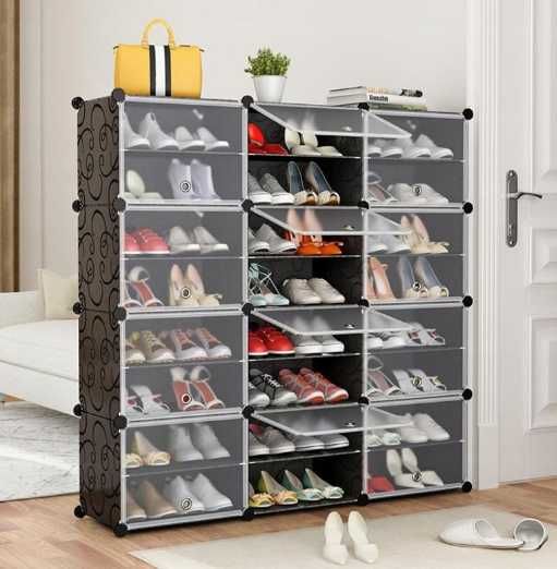 Półka na Buty Regał Szafka Organizer 3Moduły 6 Półek