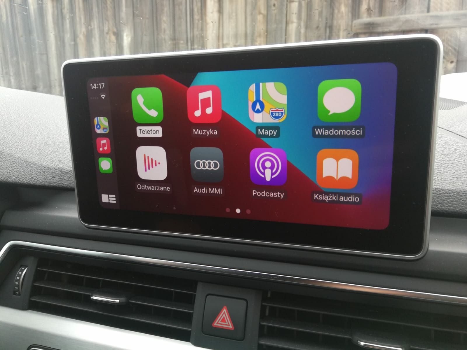 Polskie menu lektor MAPY Carplay Android Auto AUDI BMW VW Ford Citroen