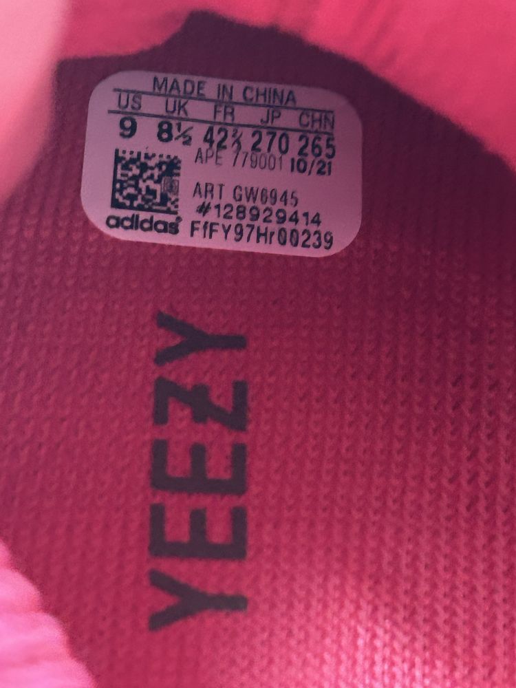 Buty Adidas Yeezy 350 V2 CMPCT Czerwone Męskie