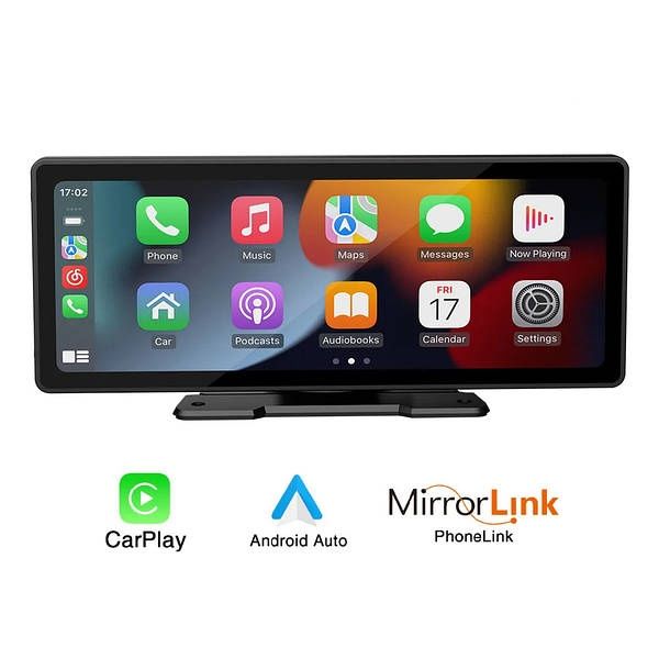 Універсальний сенсорний дисплей, монітор 10.2 дюйма з Apple CarPlay і