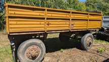 Przyczepa Autosan D50 sztywna 6 ton (pomarańczowa)