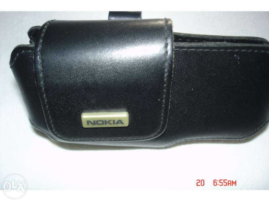 Bolsa Telemóvel Nokia original Pele