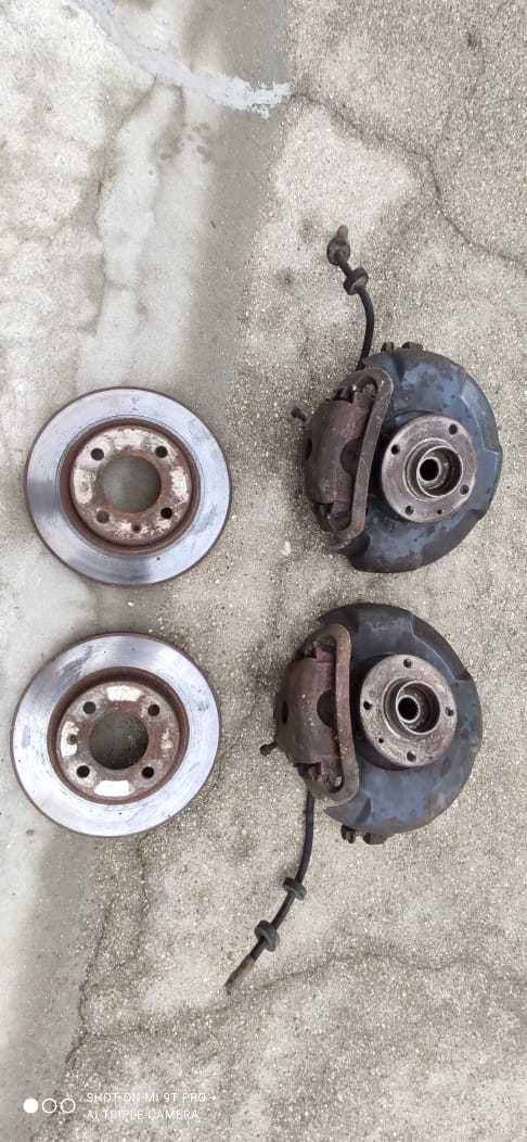 Discos, mangas de eixo e pinças frente Volkswagen VW Golf Scirocco MK2