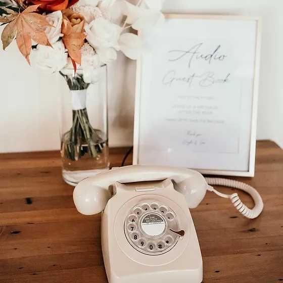 Aluguer de Audio Guest Book - casamentos e outros eventos