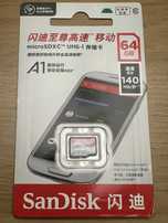 Karta micro SD SanDisk 64GB [Nowa Nieodpakowana]
