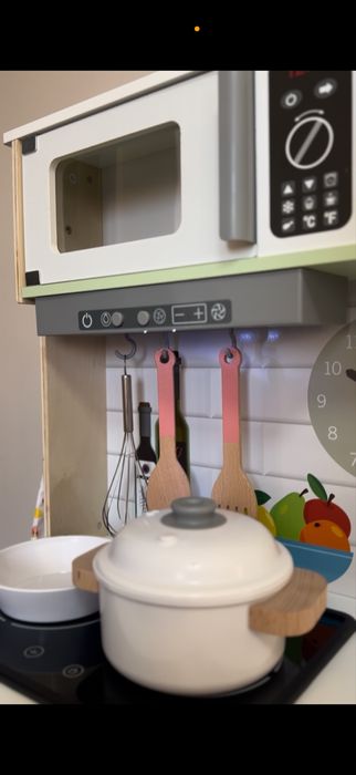 В наявності Дитяча дерев’яна кухня Lupilu (24 елементи) НОВА