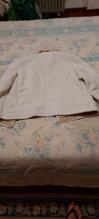 Blusão quente em pele