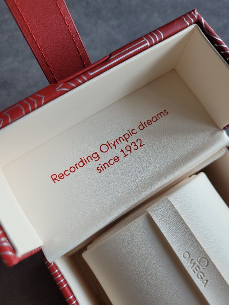 OMEGA pudełko etui travel box PARYŻ 2024 limitowane oryginalne