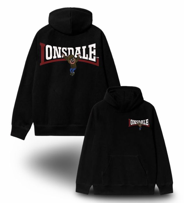 Худи Lonsdale London spider Logo унисекс толстовка кофта лонсдейл