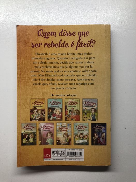 A rapariga rebelde livro