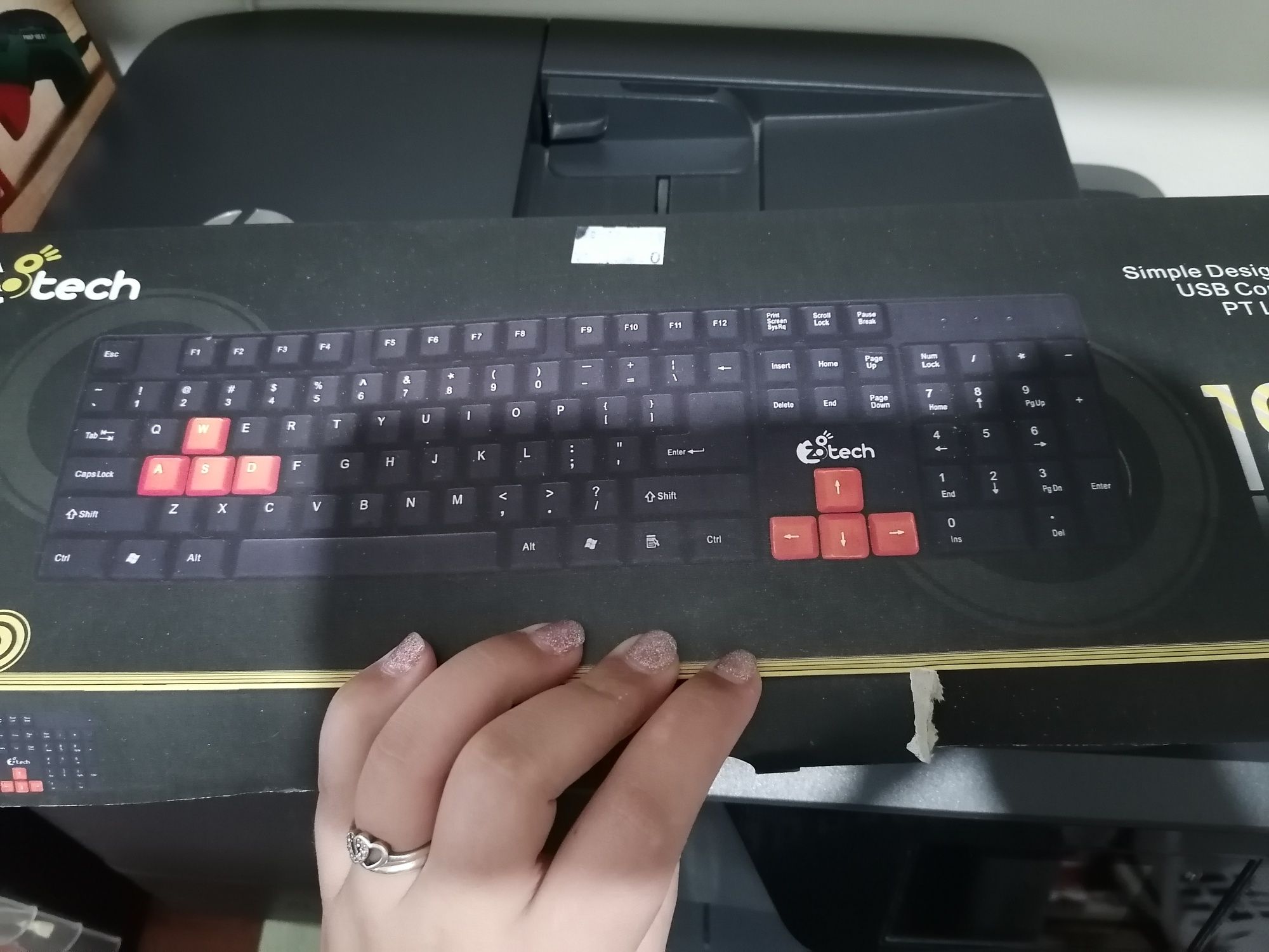 Teclado PC novo!