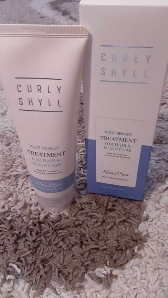 Зміцнююча маска для шкіри голови Curlyshyll Root Remedy Treatment250ml