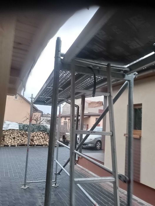 Używane rusztowanie firmy plettac 360m2
