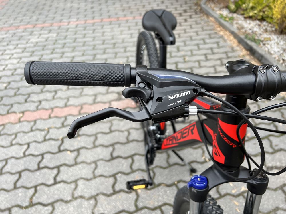 NOWY Aluminiowy rower MTB górski Tander 26" koła, juniorski unisex