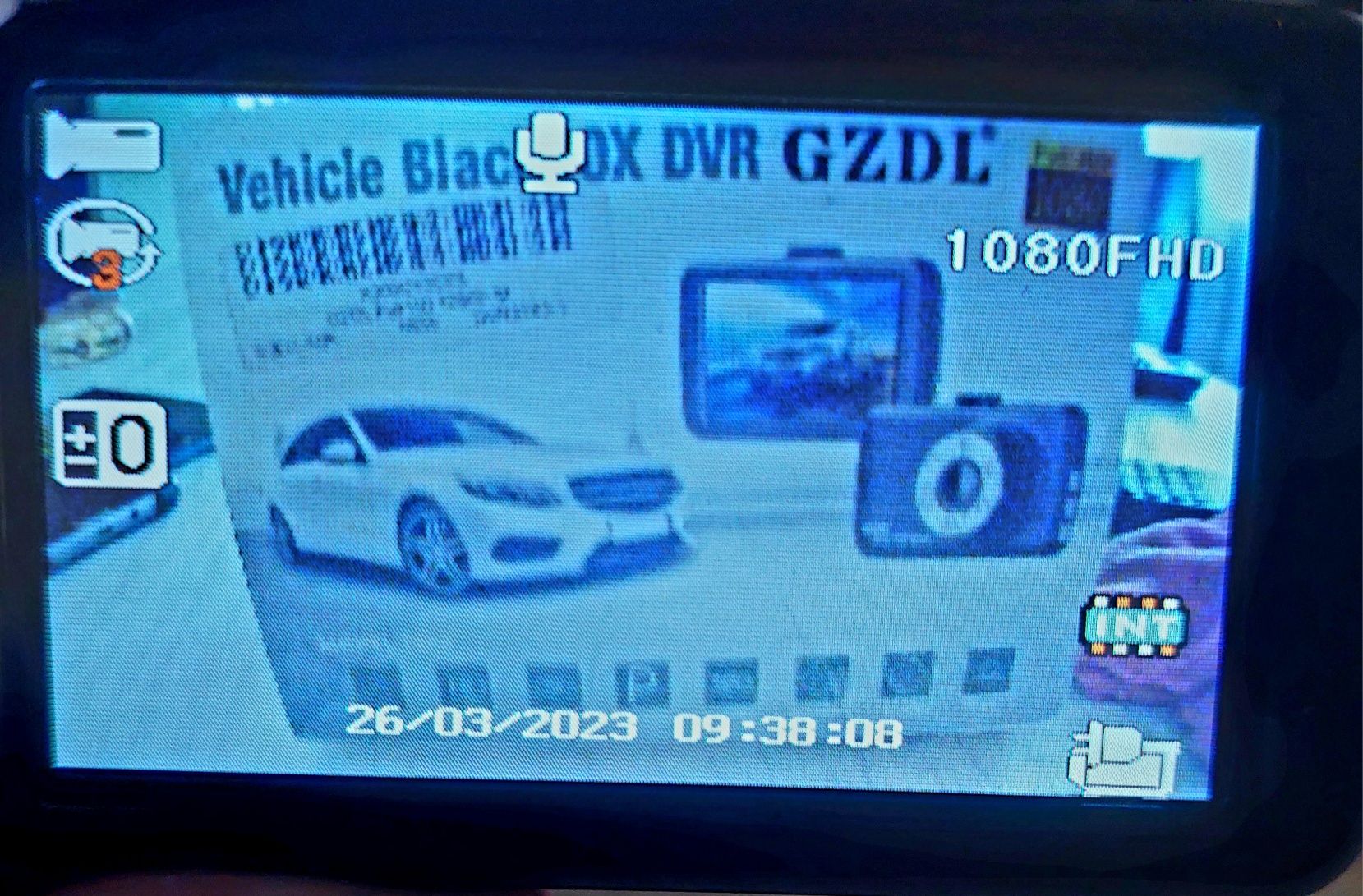 Видеорегистратор Vehicle Blackbox GZDL Full HD 1080p