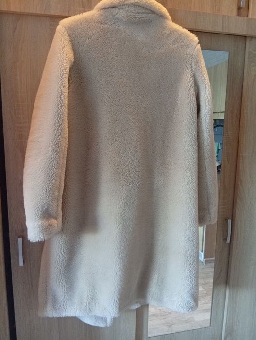 Płaszczyk Teddy jasny beż