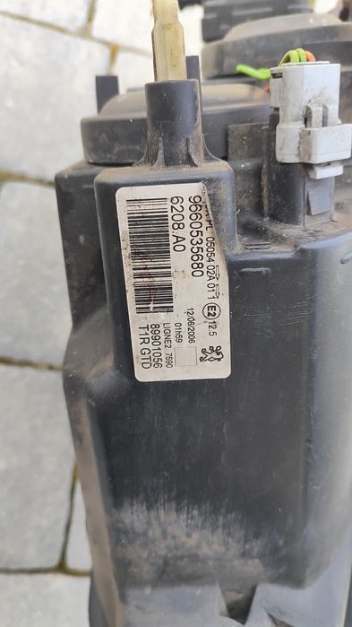 Lampa lewa przednia przód Peugeot 206 lift