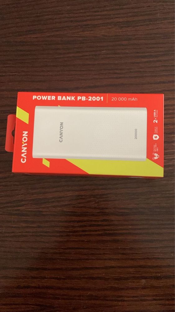Павербанк Canyon Power bank 20000 mAh