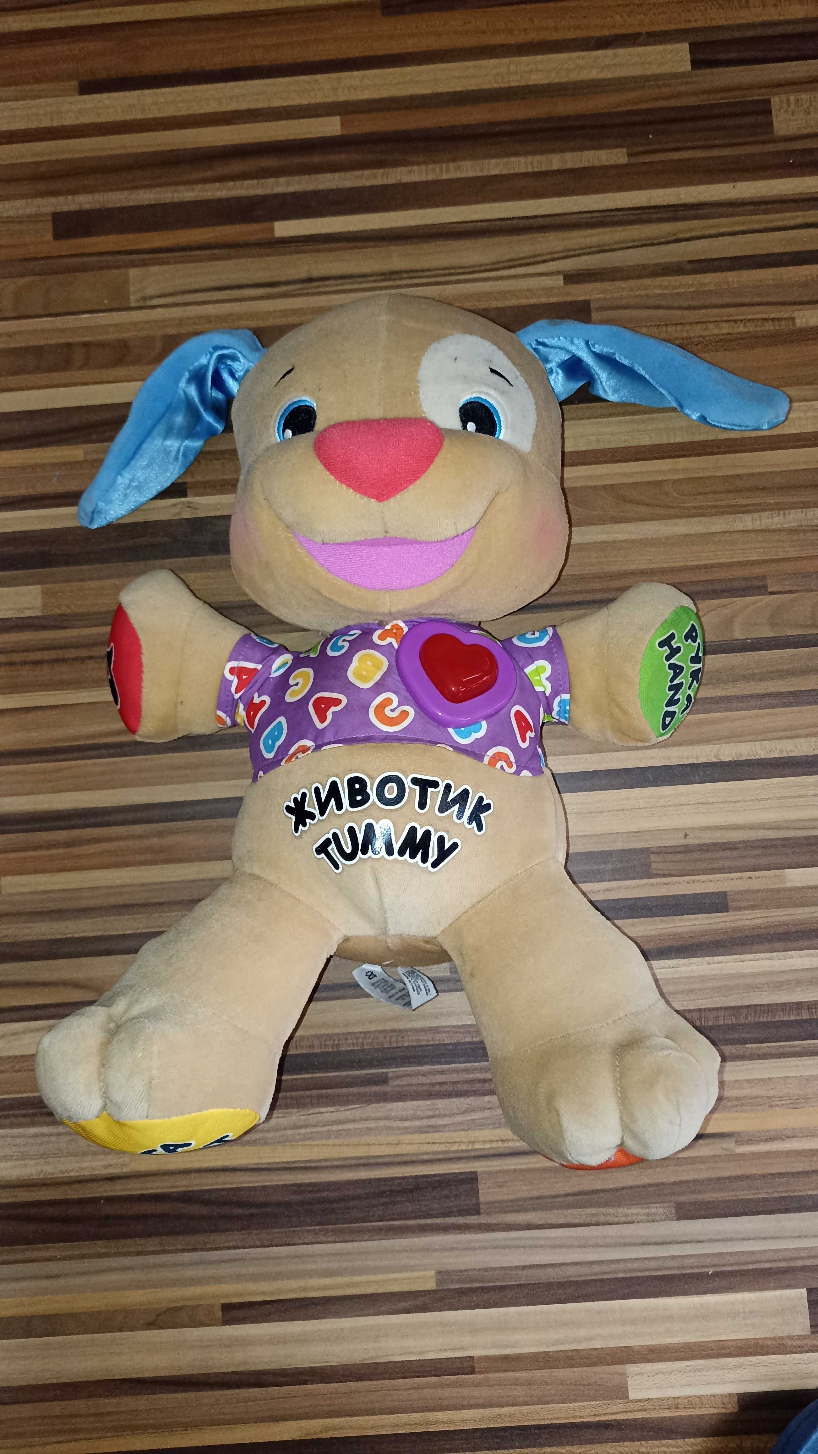 Интерактивная мягкая игрушка умный щенок (Укр - Англ) Fisher-Price