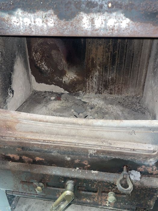 Piec do palenia drewnem koza