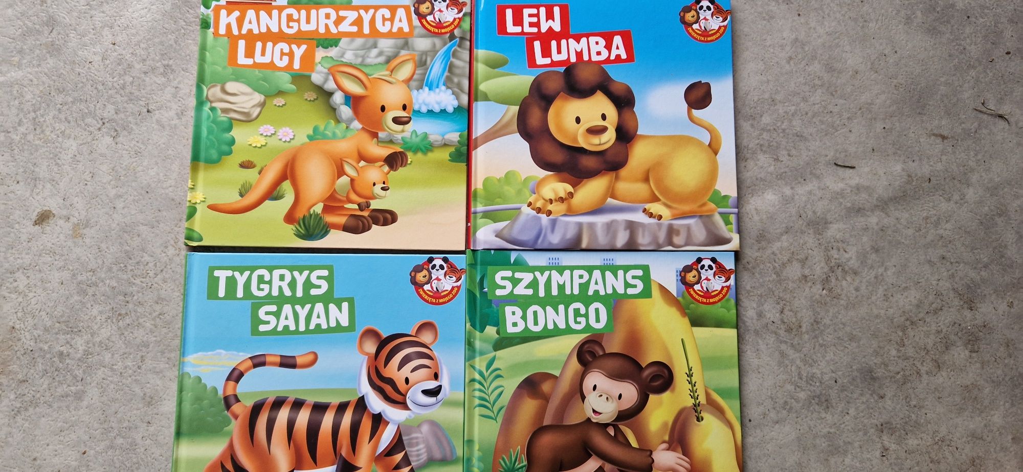 Zwierzeta z mojego zoo 4 szt.