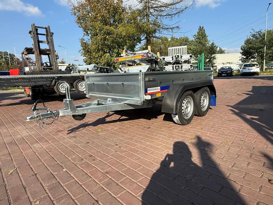 Niewiadów Przyczepa Niewiadów N423T 224x138x35cm 2 oś 750kg burty boczne 2mm Częstochowa MOTOMUS dostawa pod dom  Centrum Przyczep MOTOMUS Częstochowa