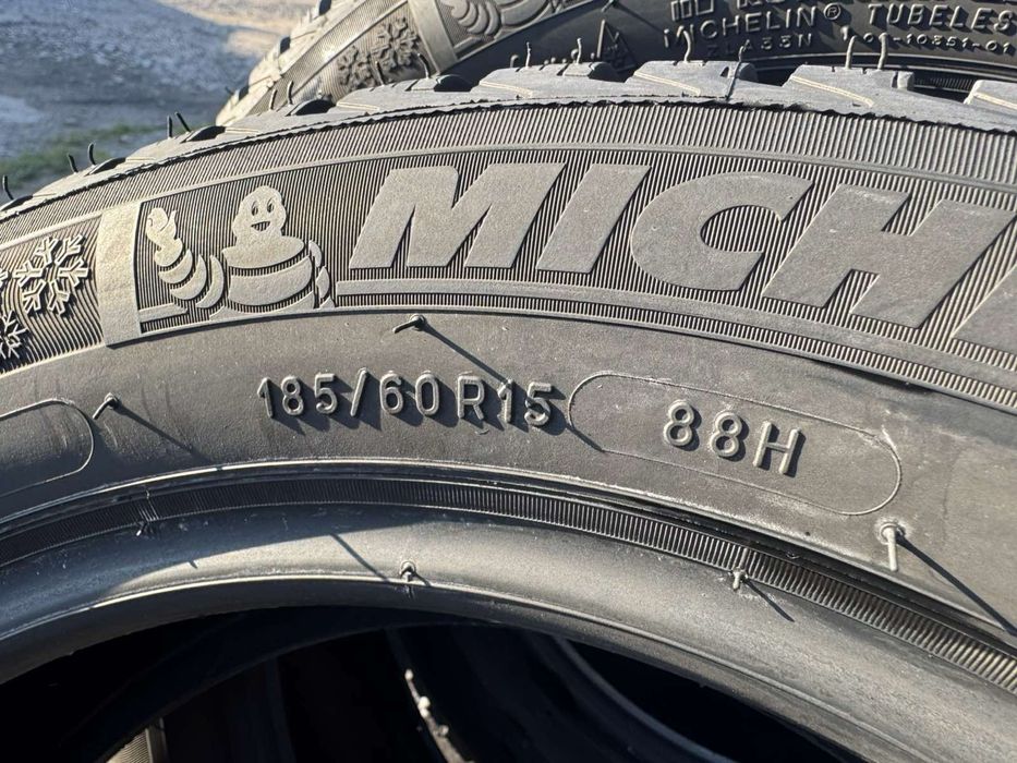 Майже нові зимові шини Michelin 185/60 R15