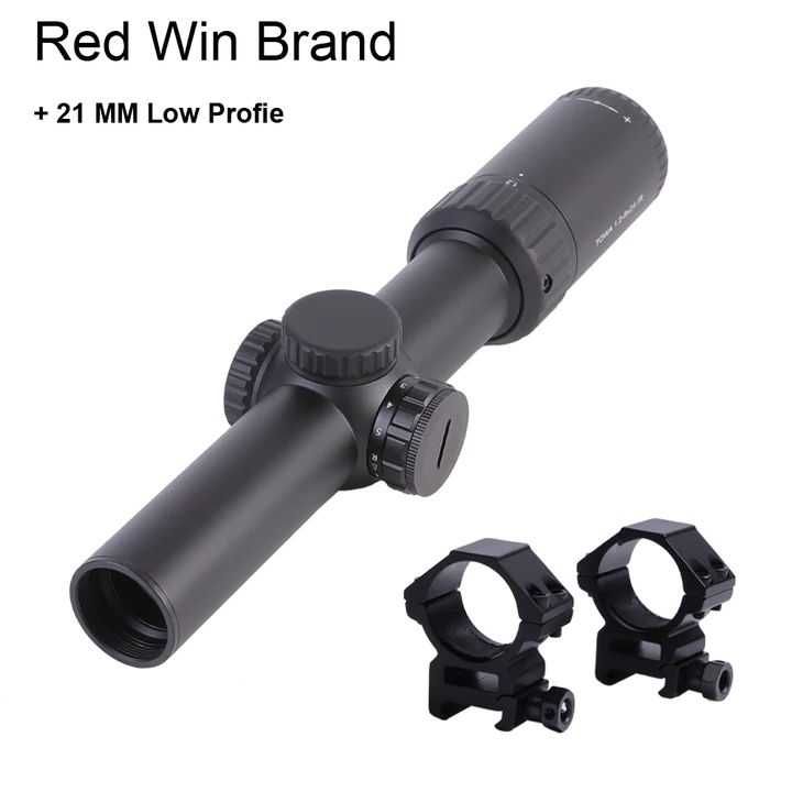 Оптичний приціл Red Win Optics TOWA 1.2-6×24IR АК-74 AR-15 M4 AR-10