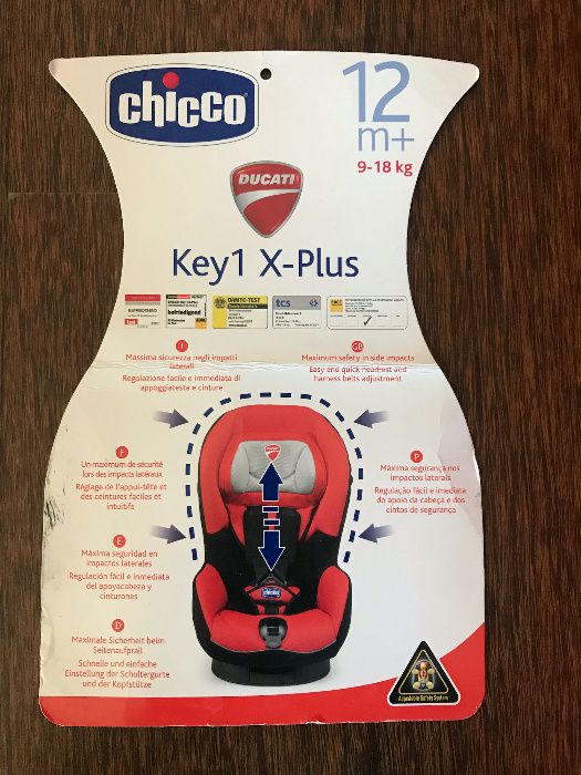 Cadeira Key 1 X-Plus Chicco Auto para bebé